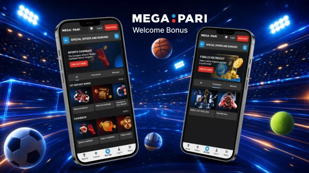 Welcome Bonus and Promotions - Megapari Bangladesh